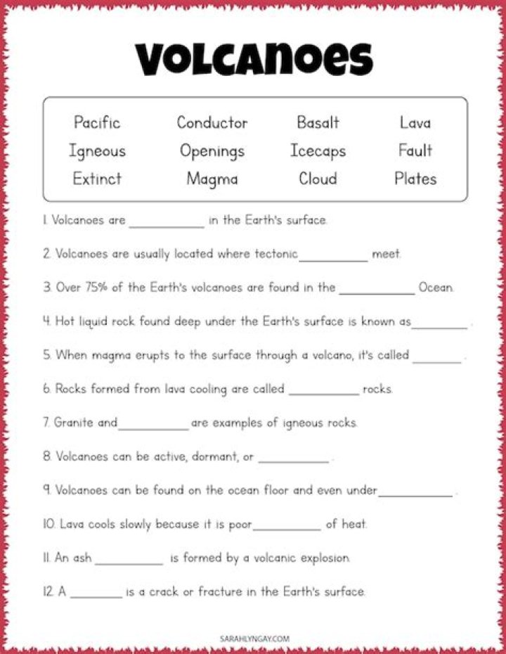 Volcanoes Questions & Answers: Expert PDF Guide