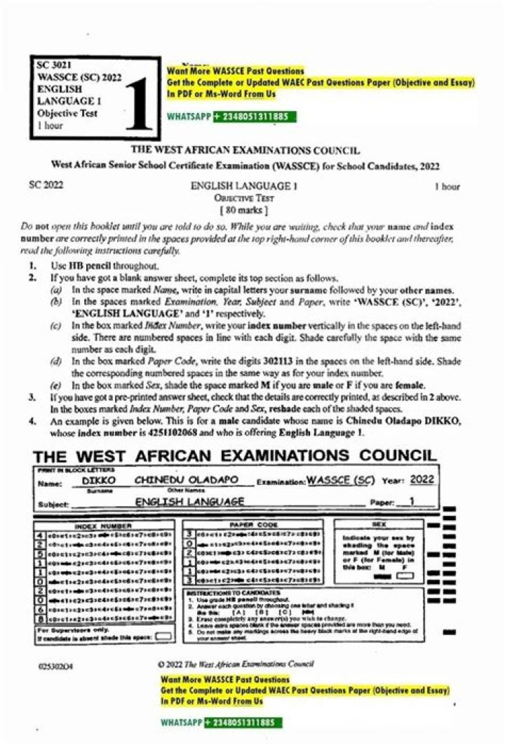 WAEC Past Questions PDF Download – Access Free High-Quality Papers