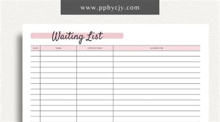Get Instant Access: Waiting List PDF Download