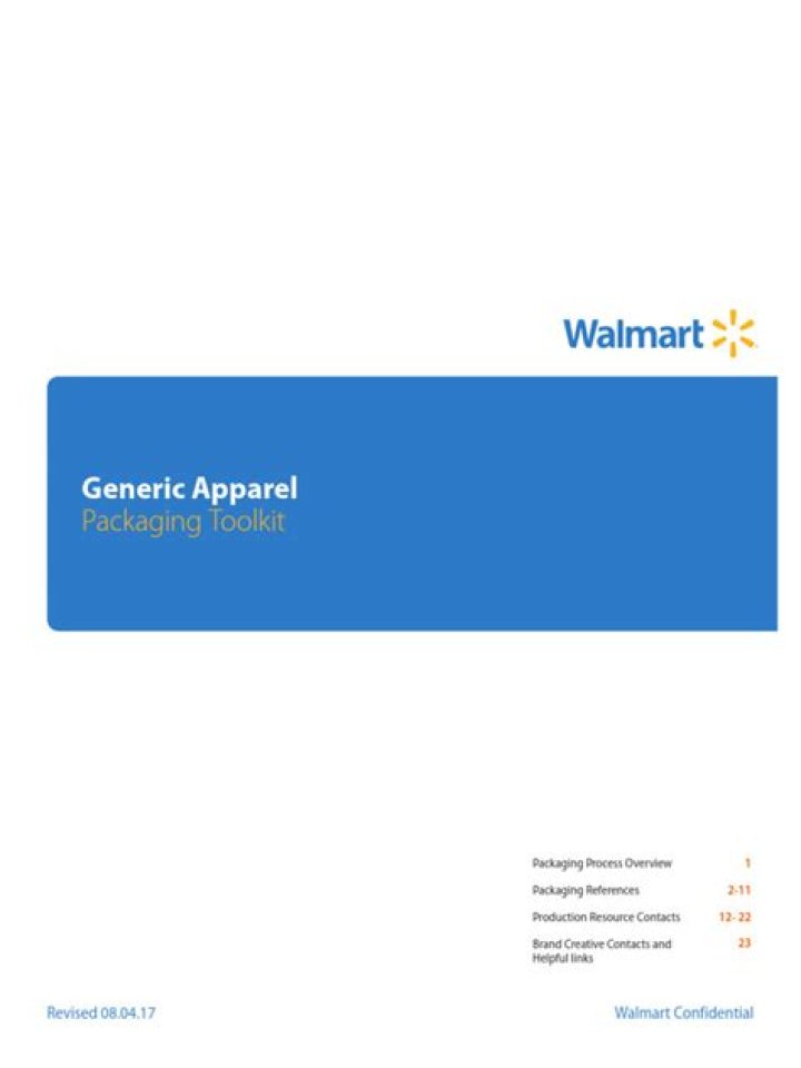 Walmart Generic List PDF – Affordable Grocery Brands & Savings