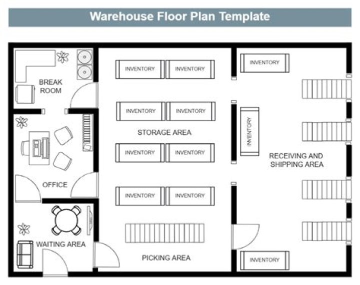 Download Free Warehouse Floor Plan PDF for Efficient Layout Design
