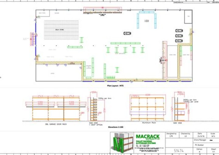 Warehouse Plan PDF for Efficient Storage & Logistics