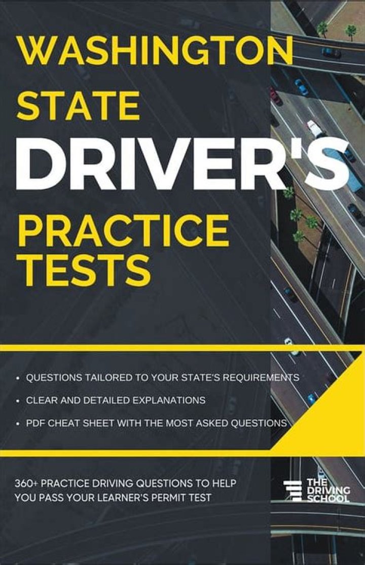 Washington State Driver's Practice Test PDF – Pass with Confidence