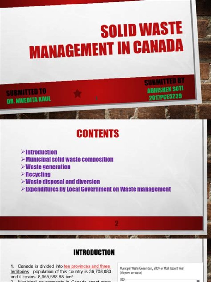 Waste Management in Canada: Essential PDF Guide