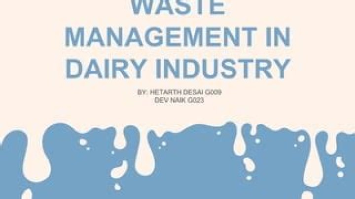 Comprehensive Guide to Waste Management in the Dairy Industry PDF