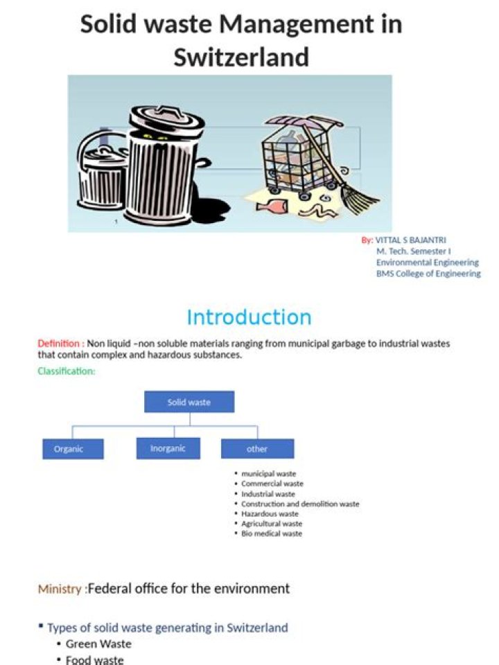 Waste Management in Switzerland: Essential PDF Guide