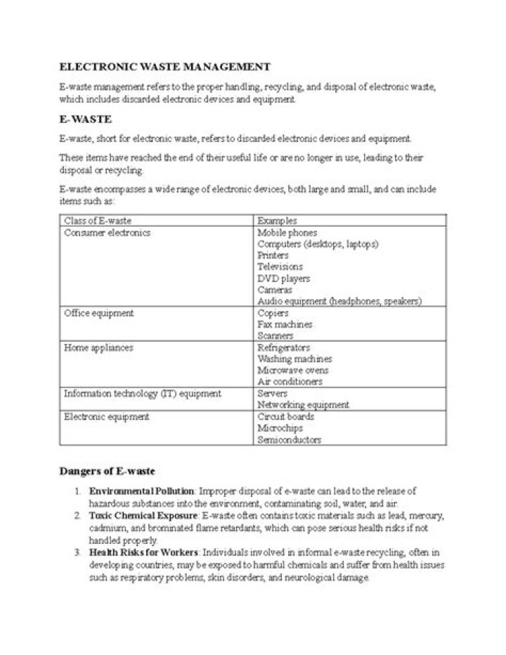 Essential Waste Management PDF Notes: Key Concepts & Best Practices