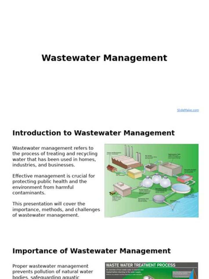 Introduction to Wastewater Management: A Beginner's Guide PDF