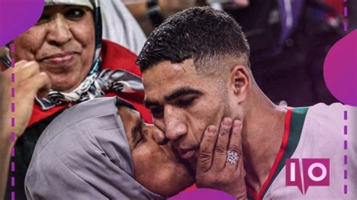 WATCH Achraf Hakimi has a wholesome moment with his mother after