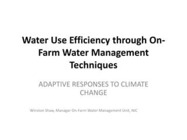 Water Management Techniques PDF: Master Efficient Water Use