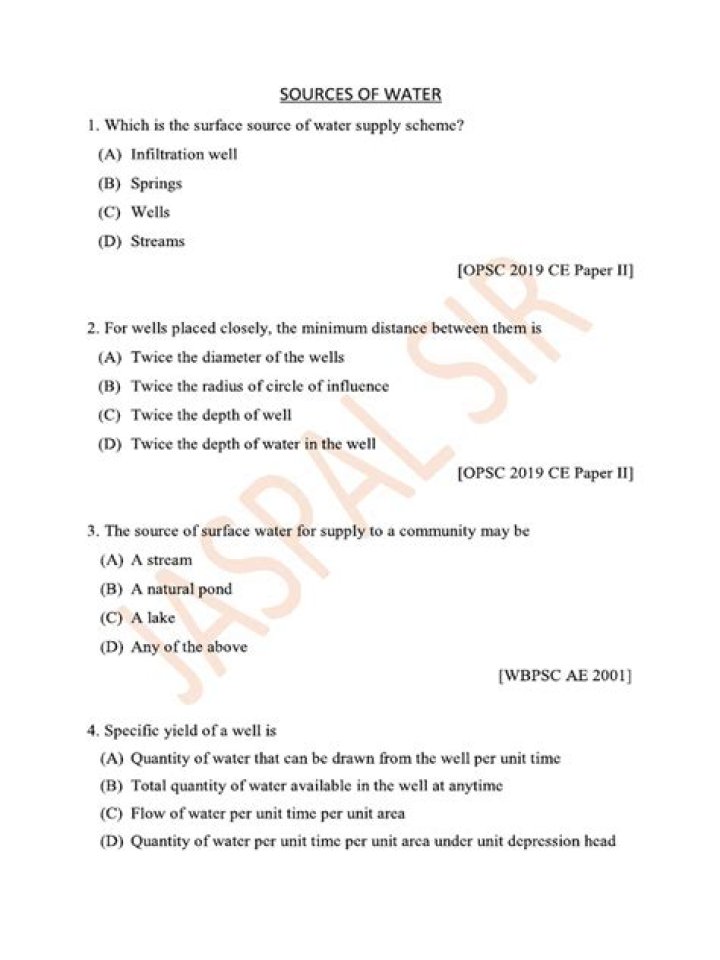 Water Questions and Answers PDF: Expert Answers to Common Water Issues