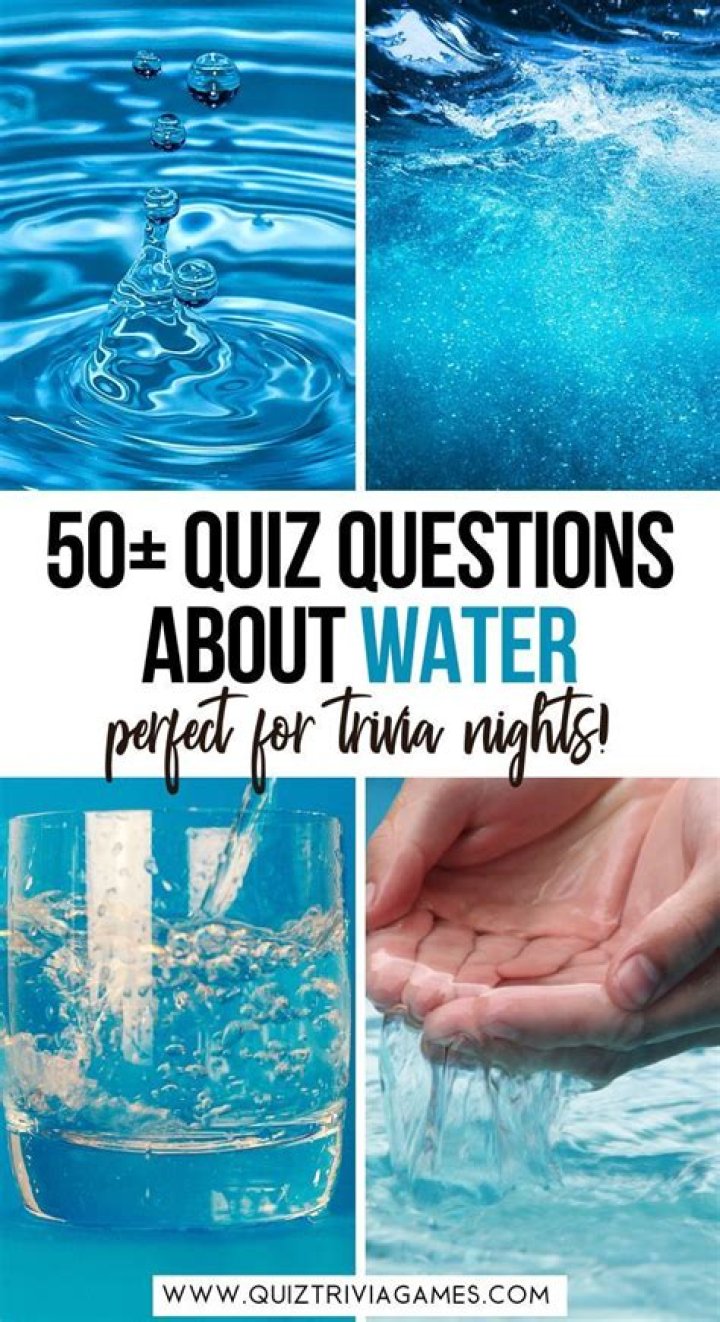 Water Quiz Questions & Answers PDF: Test Your Water Knowledge
