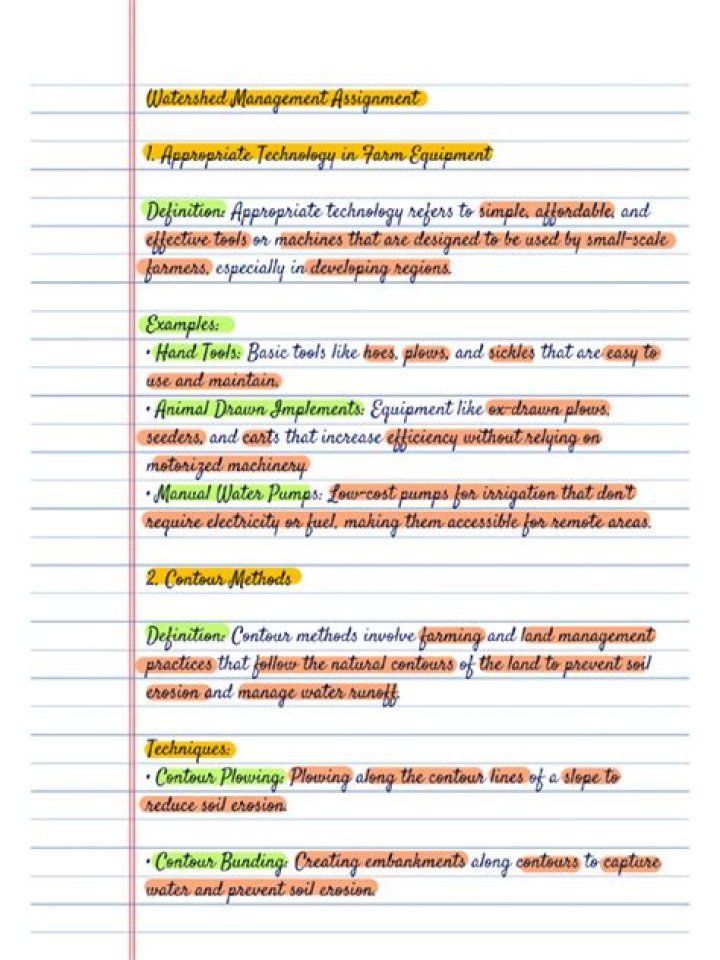 Comprehensive Watershed Management Notes PDF for Practitioners