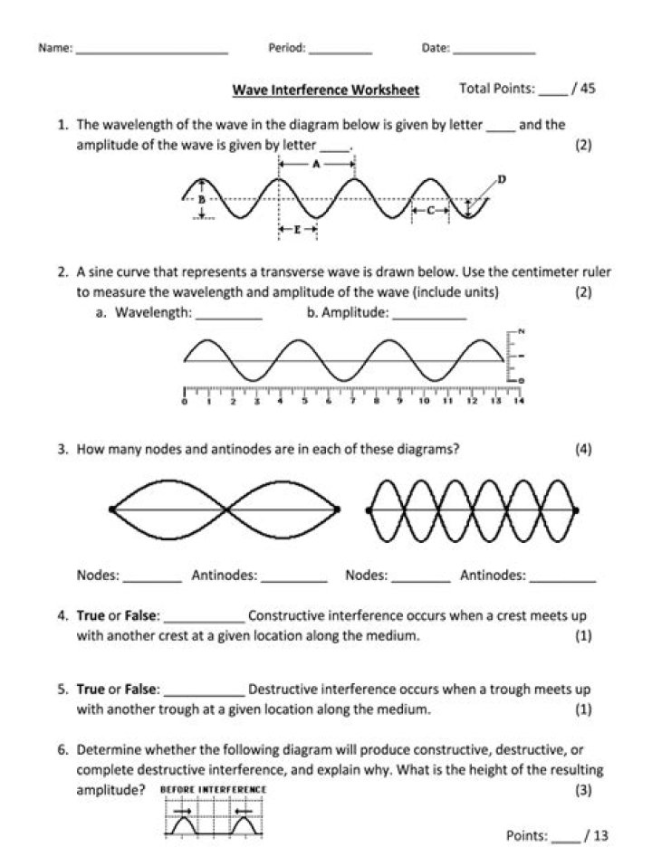 Wave Interference PhET Lab Answer Key PDF with Step-by-Step Solutions