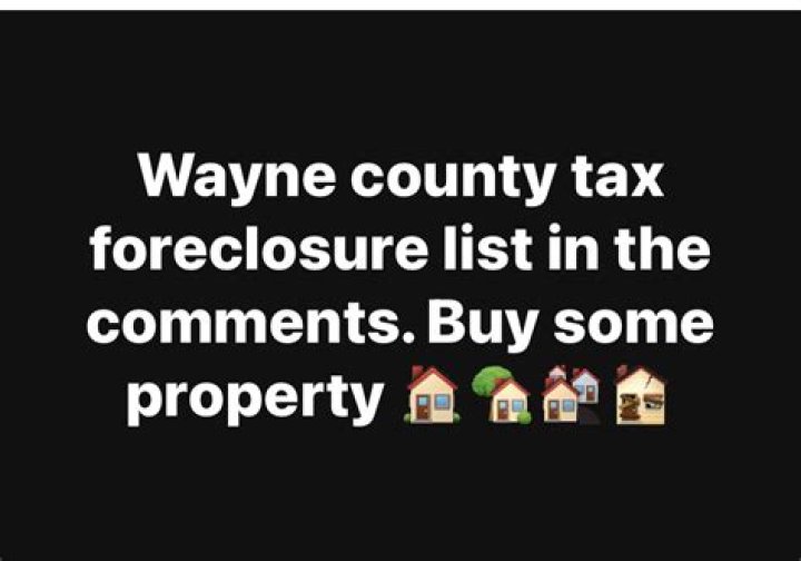 2024 Wayne County Foreclosure List PDF – Access Free Download