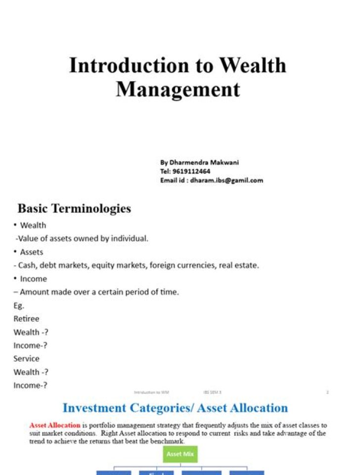 Wealth Management Basics: Essential PDF Guide for Beginners