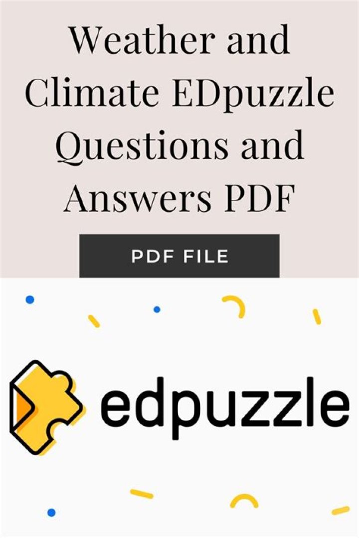 Weather and Climate Questions & Answers PDF: Your Complete Guide