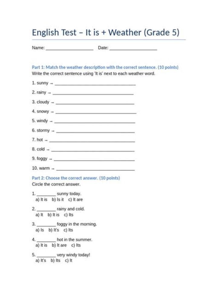 Weather Test PDF: Reliable Forecast Testing Guide