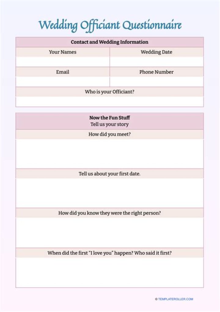 Essential Questions to Ask the Couple Before Choosing Your Wedding Officiant