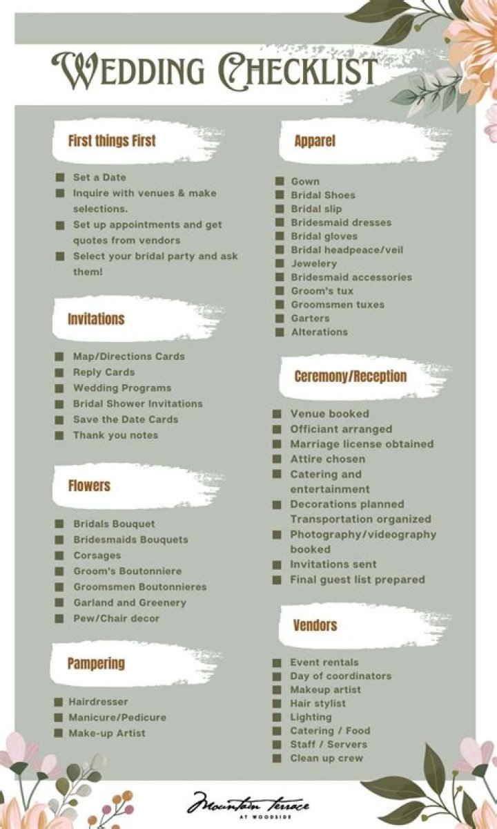 Wedding Preparation List PDF: Stay Organized & Stress-Free