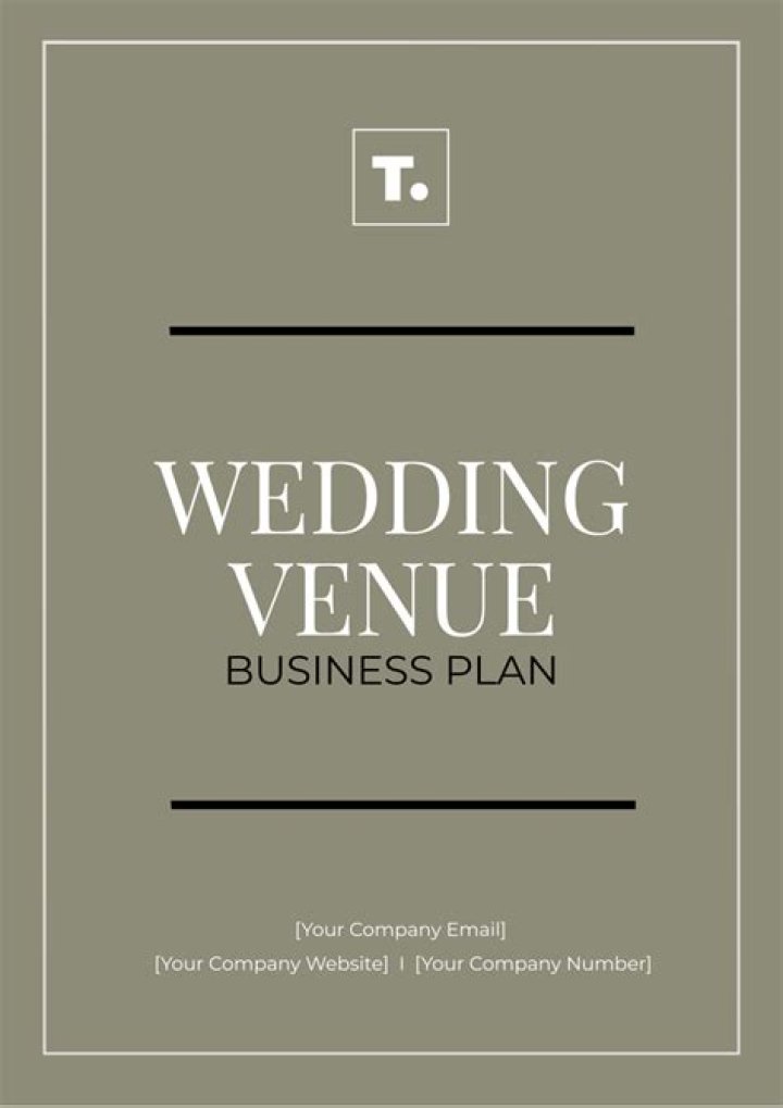 Complete Wedding Venue Business Plan PDF – Step-by-Step Guide