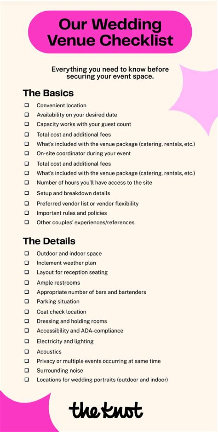 Ultimate Wedding Venue Questions Checklist PDF for Stress-Free Planning