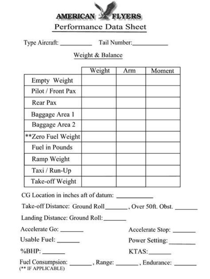 Weight and Balance Sheet PDF: Accurate Financial Reports Download