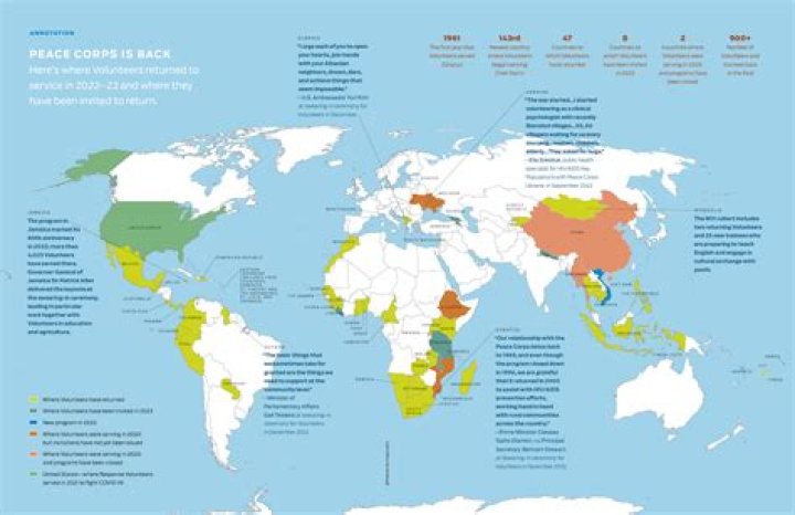 Welcome Corps Countries List PDF: Official Country Guide