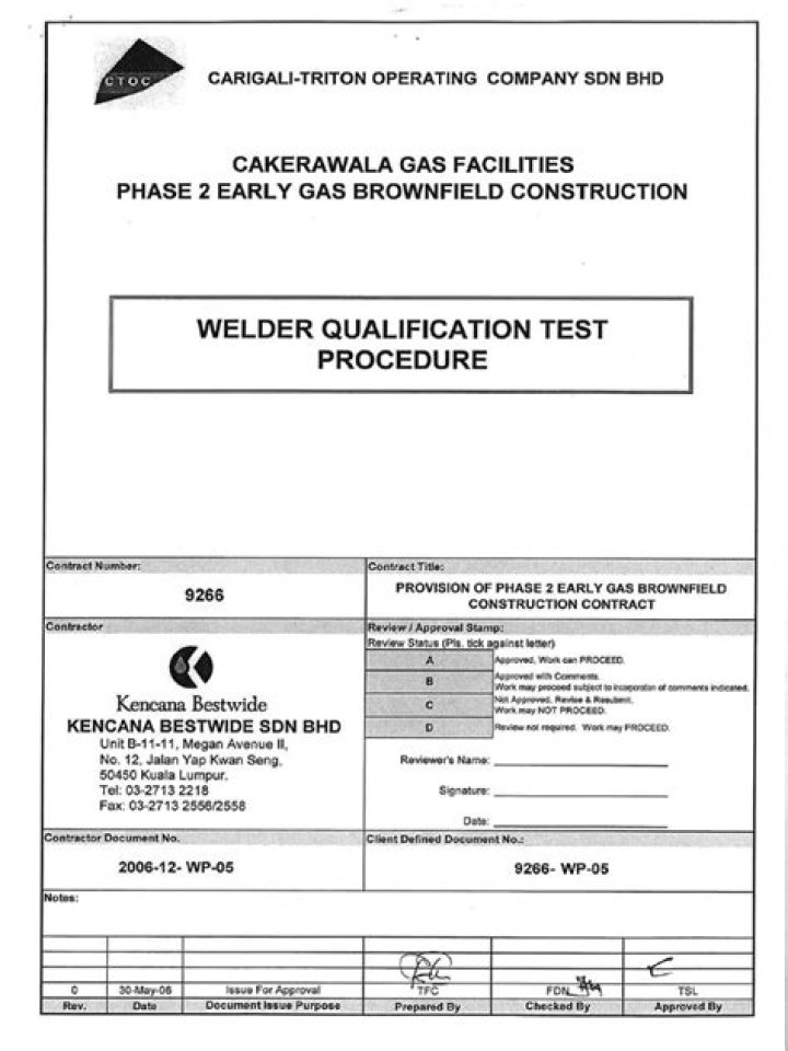 Welder Qualification Test Procedure PDF: Step-by-Step Guide