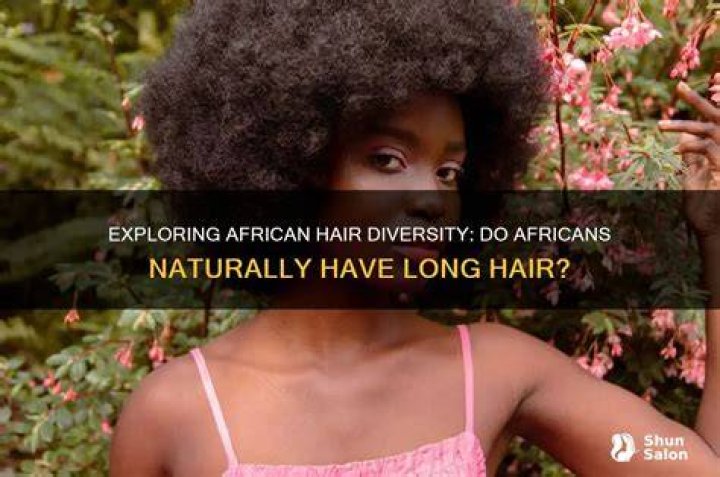 What Africans have long hair?