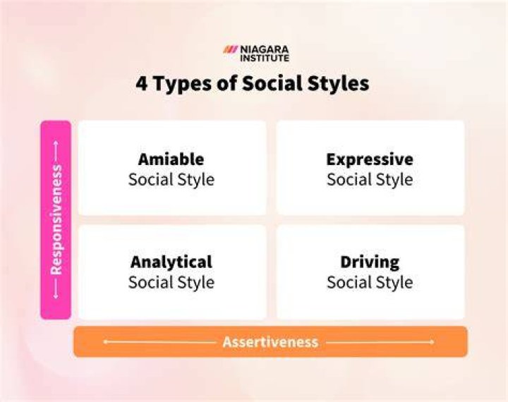 What are the 4 types of social styles?