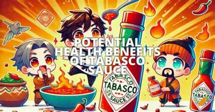 What are the health benefits of Tabasco sauce?