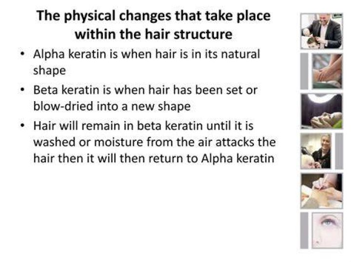 What are the physical effects of styling the hair?
