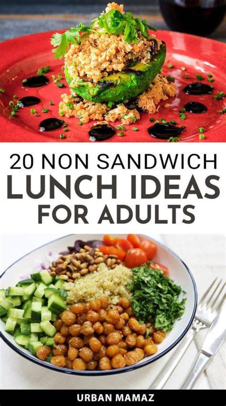 What can I pack for lunch instead of a sandwich?