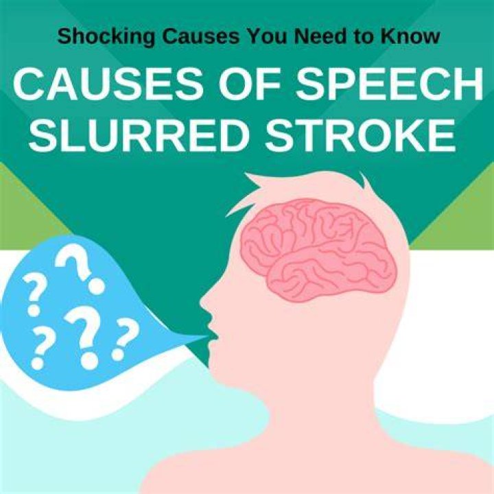 What causes slurred?