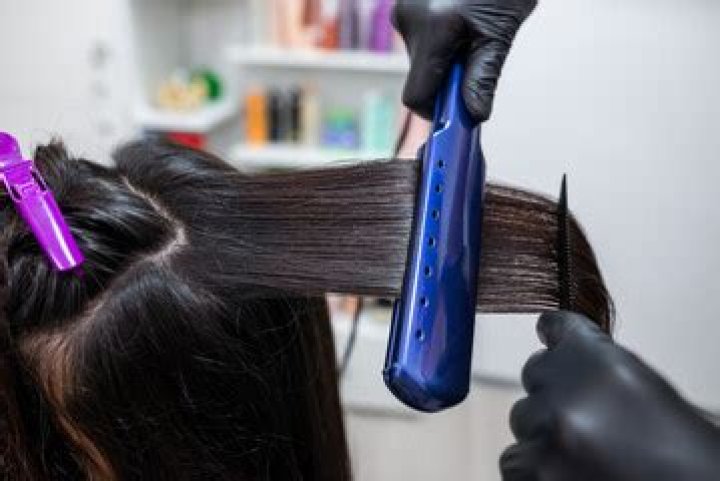 What chemicals are in hair straighteners?