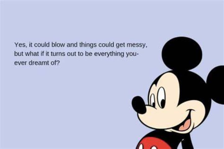 What did Mickey Mouse say in the starting of the video?