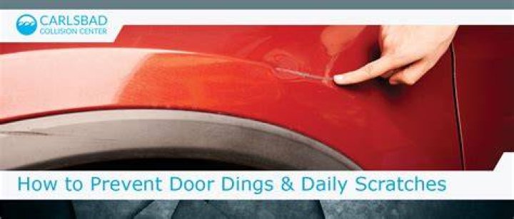 What do you do if someone dings your car door?