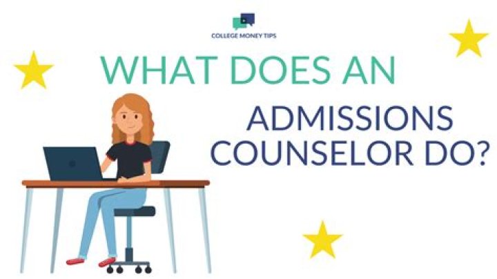 What does an undergraduate admissions counselor do?