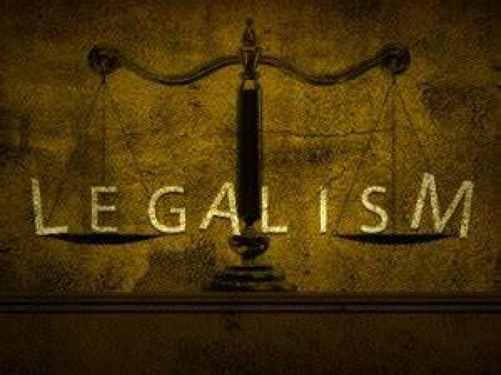 What does legalism mean in ethics?