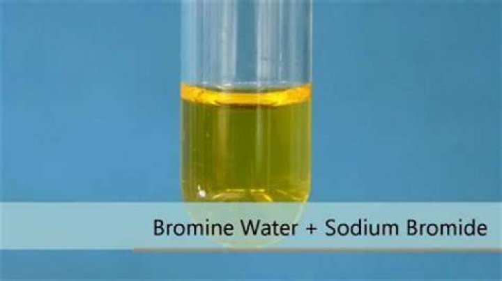 What does sodium and bromine make?