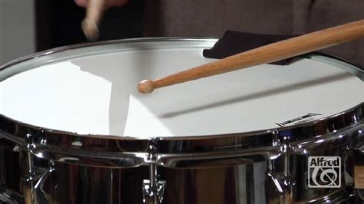 What does the sound of a drum signify?