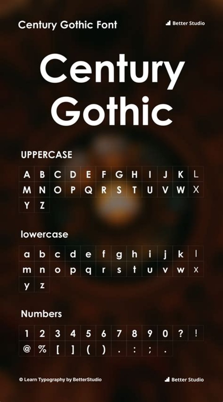 What font goes well with Century?