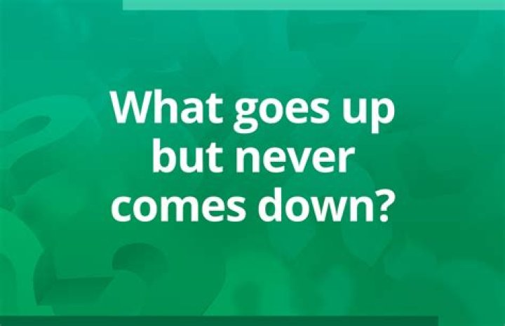 What Goes Up and Never Comes Down – Funny PDF Answer Book