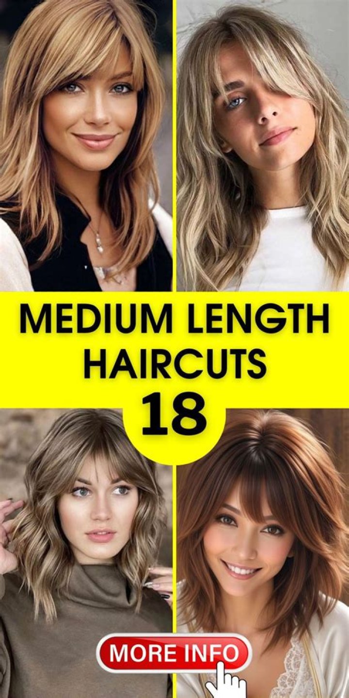 What hair length looks best on round faces?