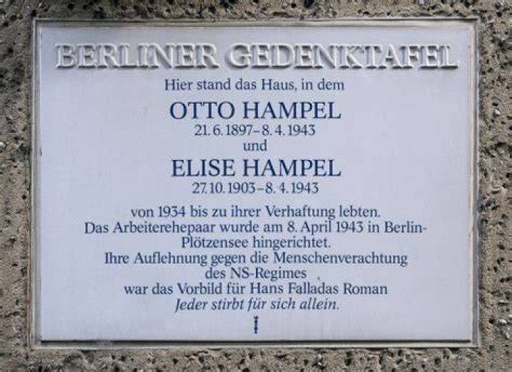 What happened to Otto and Elise Hampel?