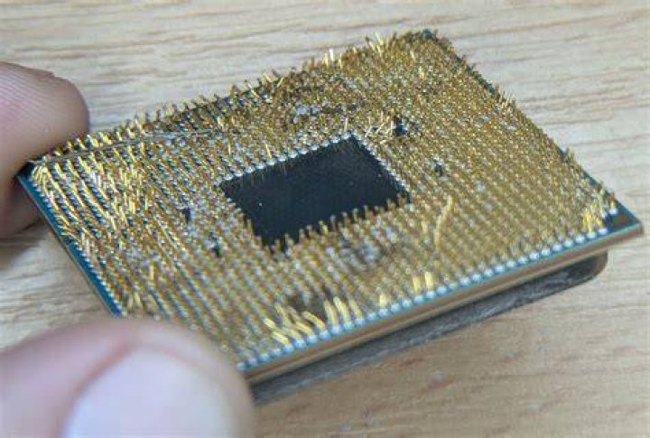What happens if CPU socket pins are bent?
