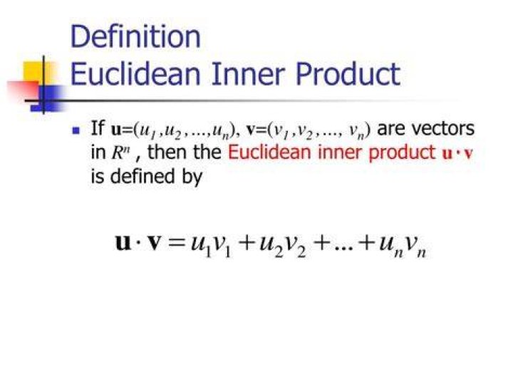 What is a Euclidean inner product?