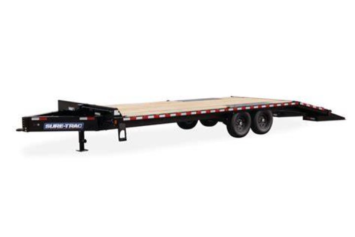 What is an overdeck trailer?