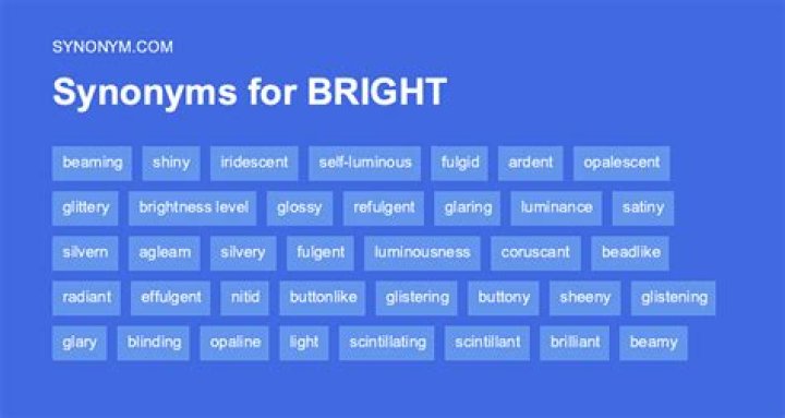 What is another word for bright red?